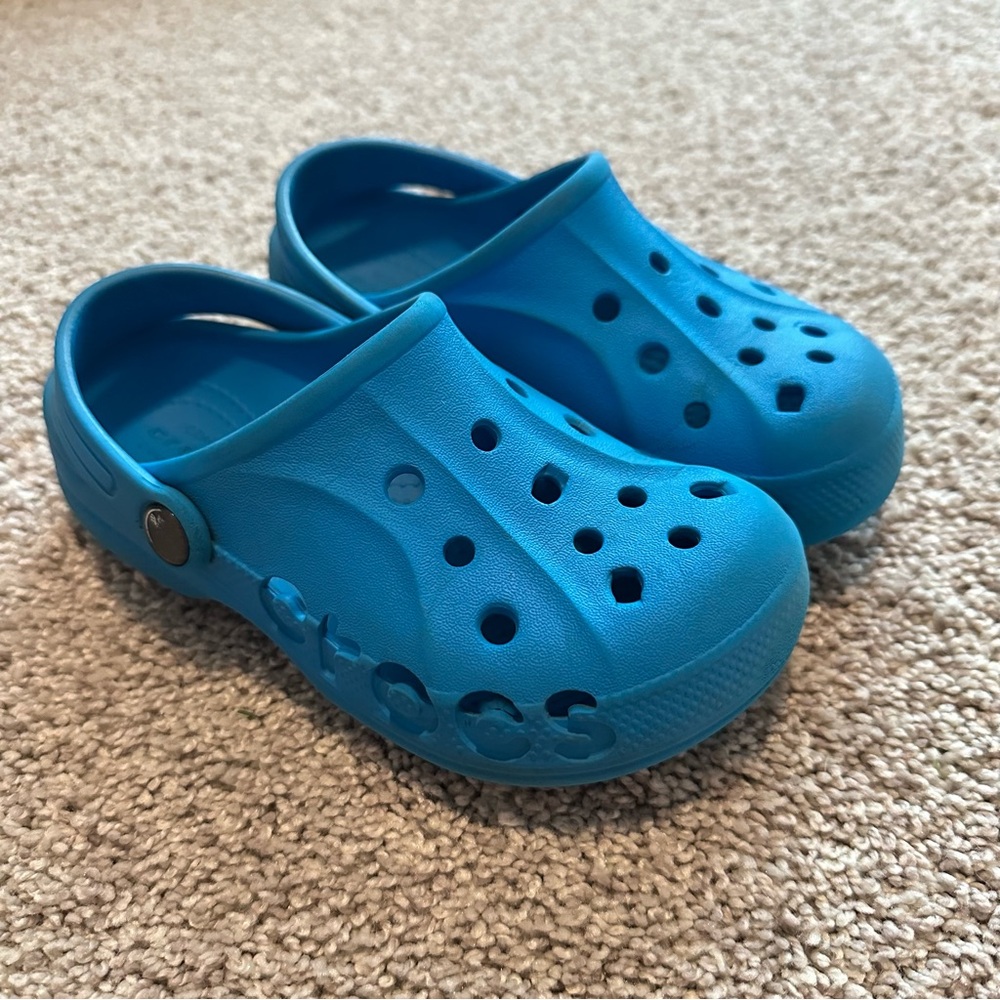 Kids CROCS Baya Blue Clogs